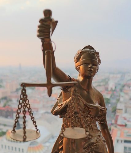 Themis, den blinda rättvisans gudinna