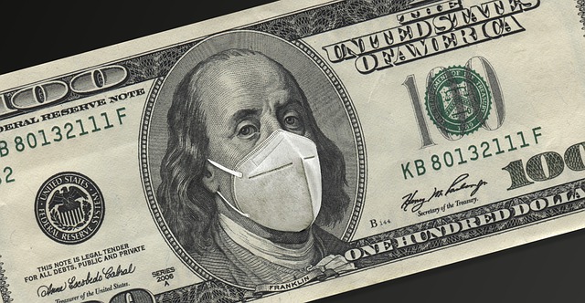 Avtrycket av USA:s Reconstruction Finance Corporation