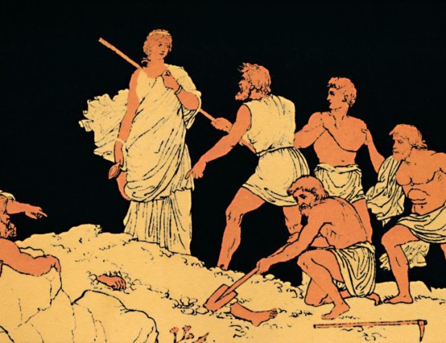 Creons dramatiska monolog från ”Antigone”