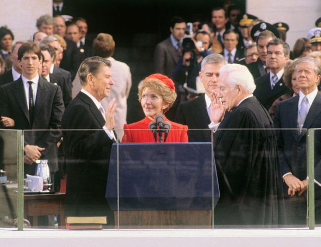 Dikter lästa vid invigningsceremonier för amerikanska presidenter