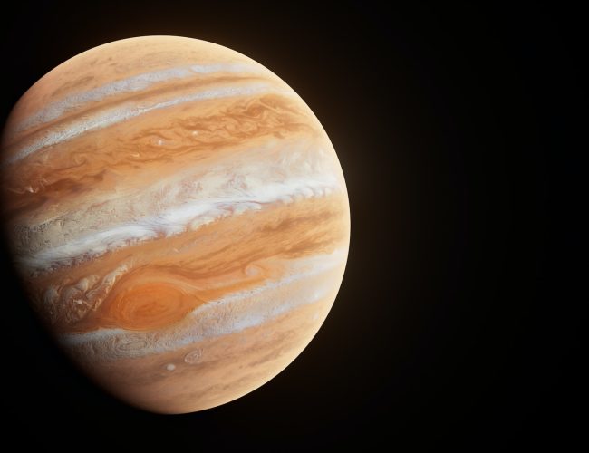Vad är Jupiters stora ekvatorialbula?